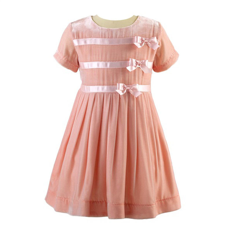 girls flower white dress